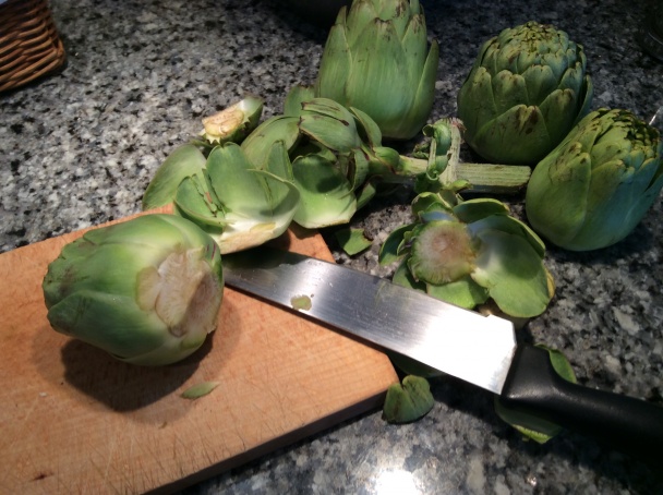 Pečené artičoky (fotorecept) - obrázok 2