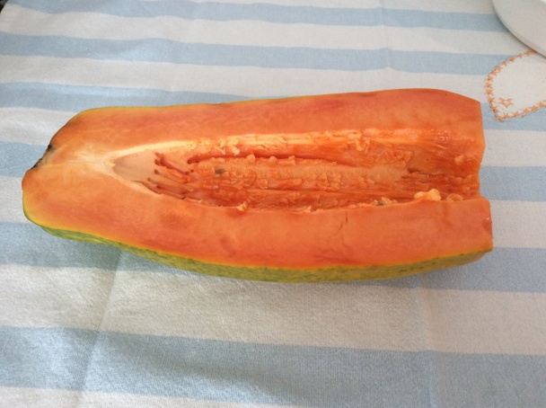 Šalát z papáje (fotorecept) - obrázok 1