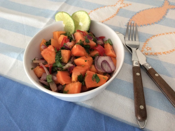 Šalát z papáje (fotorecept) - obrázok 5