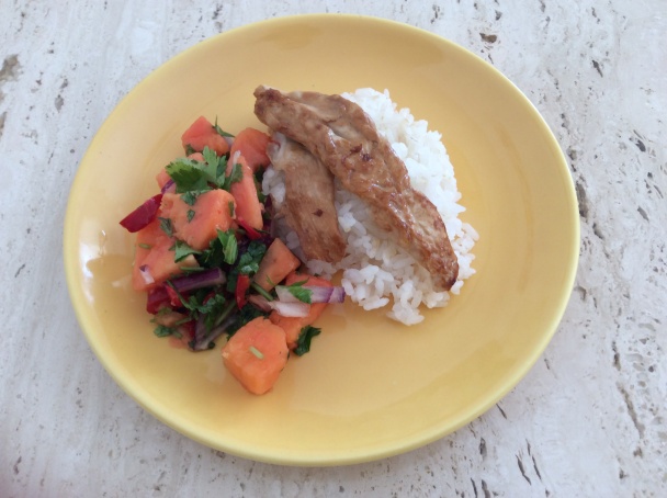 Šalát z papáje (fotorecept) - obrázok 6