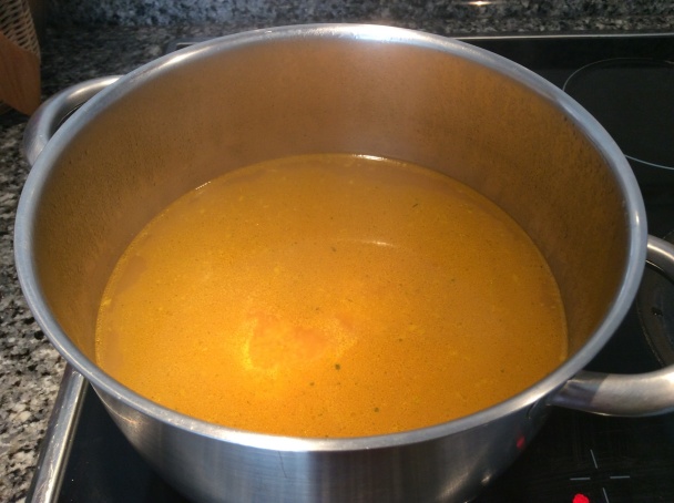 Marocká polievka z červenej šošovice (fotorecept) - obrázok 4