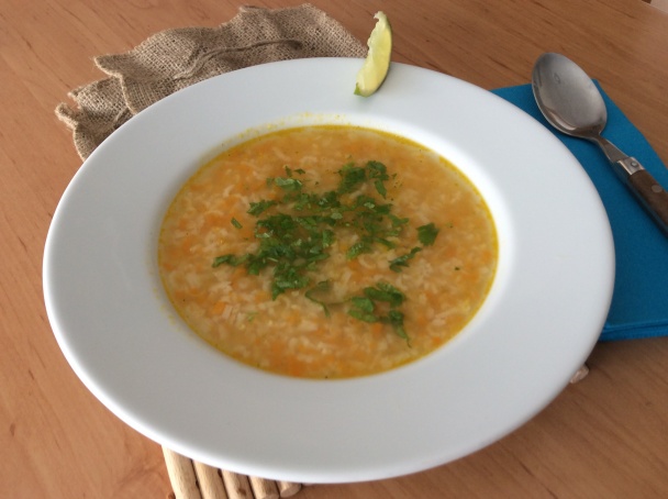 Marocká polievka z červenej šošovice (fotorecept) - obrázok 5