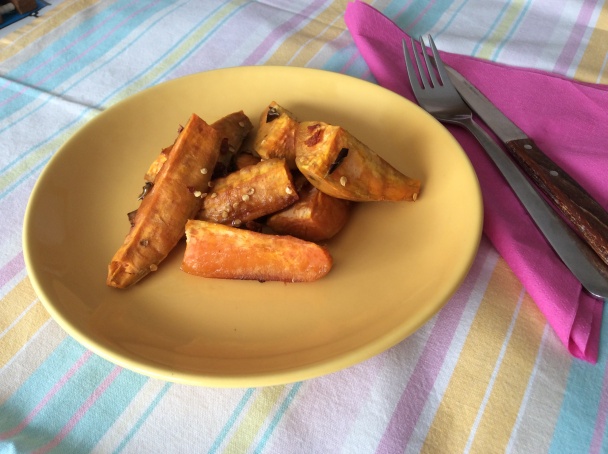 Batáty s čili a medom (fotorecept) - obrázok 4