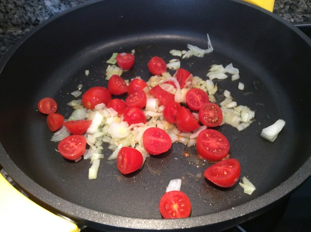 Teplý šalát s mangoldom a šošovicou (fotorecept) - obrázok 2