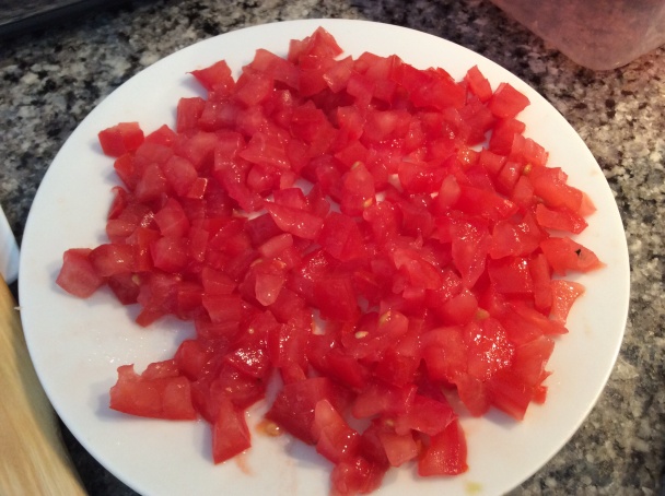 Tatarák z kreviet, avokáda a paradajok (fotorecept) - obrázok 4