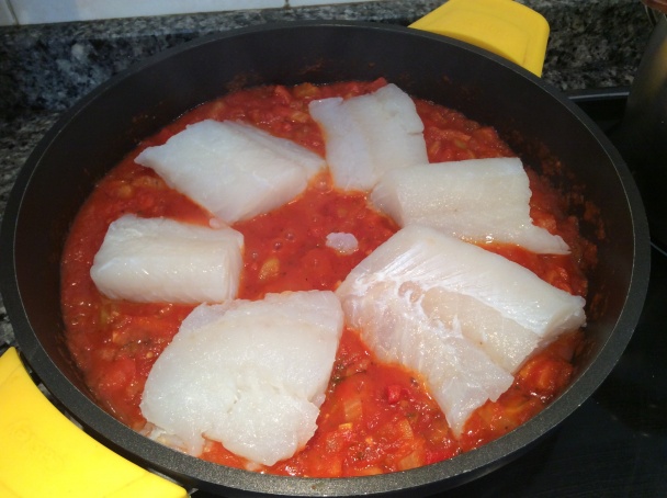 Treska na paradajkách - Bacalao con tomate (fotorecept) - obrázok 5