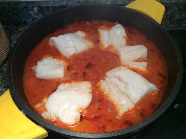 Treska na paradajkách - Bacalao con tomate (fotorecept) - obrázok 6