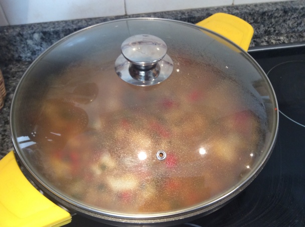 Ryža s artičokmi a treskou (Arros a la cassola amb bacalla) (fotorecept) - obrázok 6