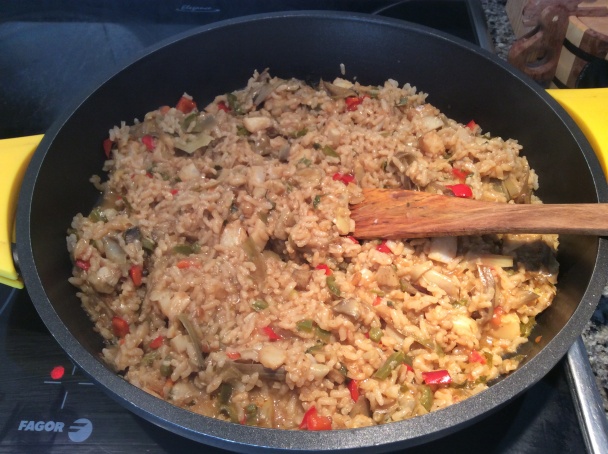 Ryža s artičokmi a treskou (Arros a la cassola amb bacalla) (fotorecept) - obrázok 7