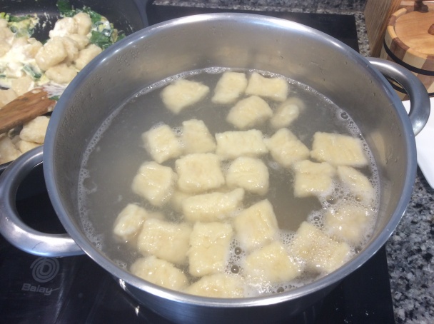 Gnocchi s cuketou, špenátom a mascarpone (fotorecept) - obrázok 5