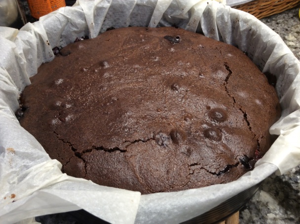 Čokoládový koláč s malinami (fotorecept) - obrázok 6