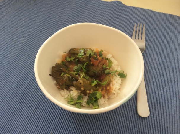 Karí zo zelených papričiek (fotorecept) - obrázok 5