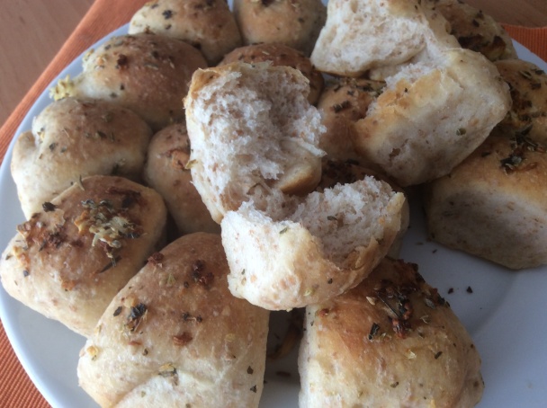 Cesnakovo-bylinkové žemle (fotorecept) - obrázok 5