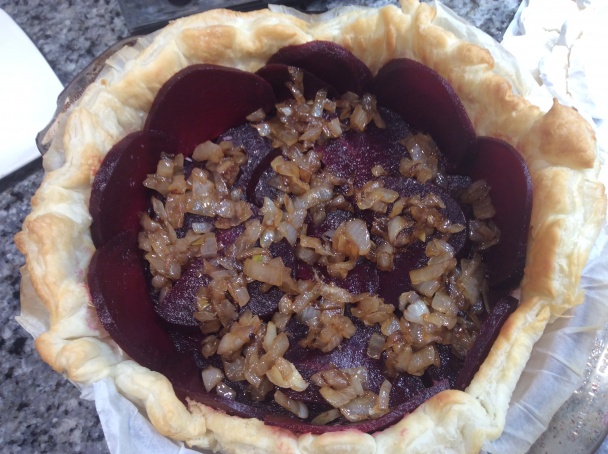 Quiche z červenej repy a zo syra (fotorecept) - obrázok 4