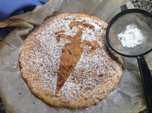 Mandľový koláč z Galície Tarta de Santiago (fotorecept) - obrázok 4