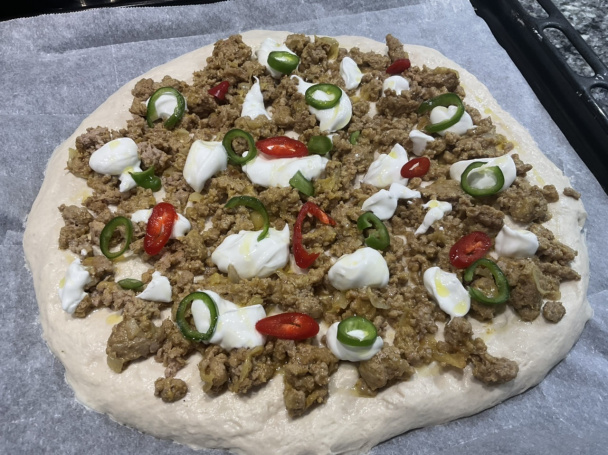 Lebanese meatloaf (Spicy flatbread) (photo recipe) - picture 4