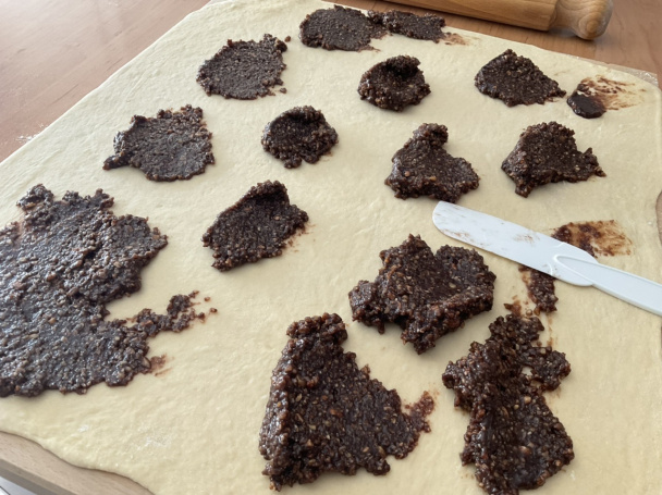 Kysnutý orechový koláč Povitica (fotorecept) - obrázok 4