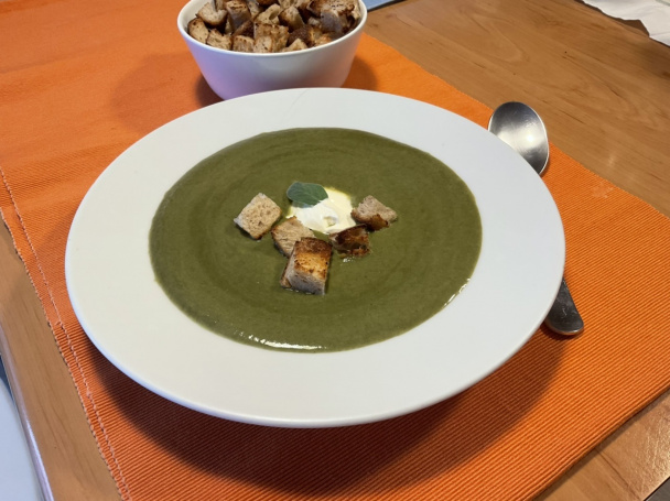 Špenátová polievka (fotorecept) - obrázok 3