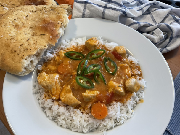 Korenistý indický naan chlieb (fotorecept) - obrázok 6