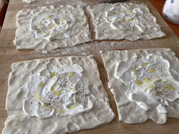 Taštičky z lístkového cesta plnené špargľou a syrom (fotorecept) - obrázok 2