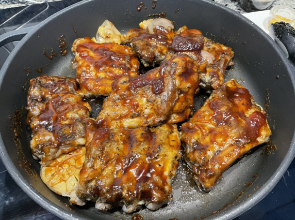 Pečené bravčové rebierka (fotorecept) - obrázok 4