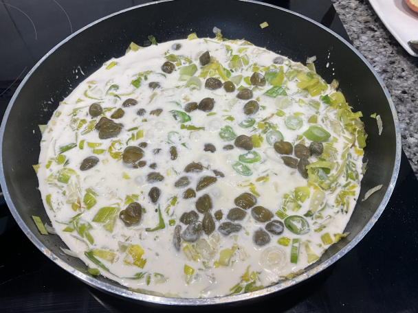 Losos s pórom a kaparami (fotorecept) - obrázok 3