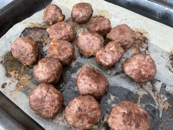 Mäsové guľky v cibuľovo-horčicovej omáčke (fotorecept) - obrázok 1