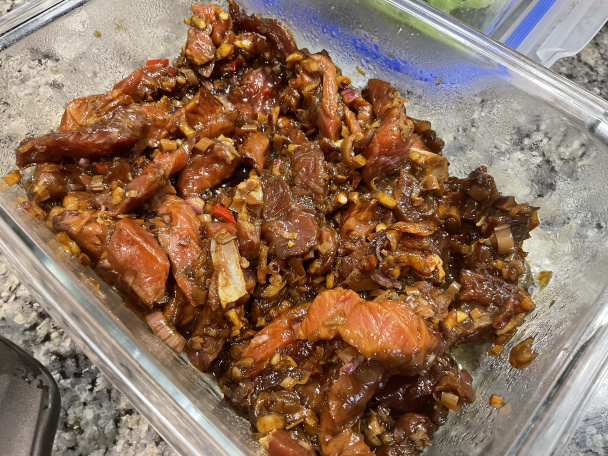 Vietnamské šalátové wrapy s hovädzím mäsom (fotorecept) - obrázok 1