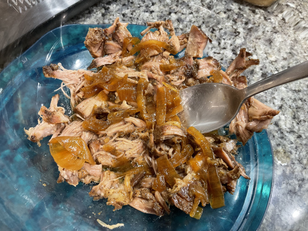 Trhané bravčové mäso Pulled pork (fotorecept) - obrázok 7