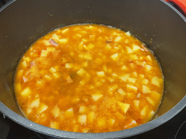 Cestoviny so zemiakmi (Pasta e patate) (fotorecept) - obrázok 2