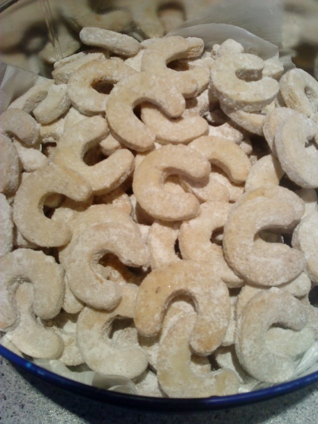 Vanilkové rožky - obrázok 1