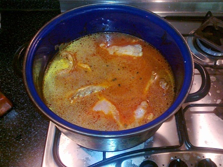 Zajac na paprike s cestovinou - obrázok 2