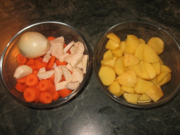 Zimná hubová polievka - obrázok 1