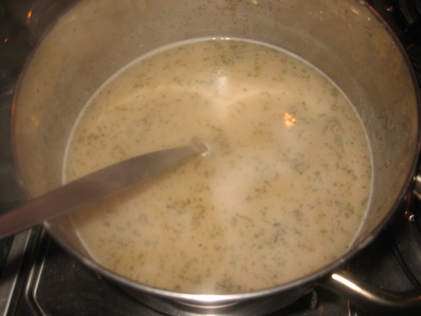 Lacná hrachová polievka - obrázok 3