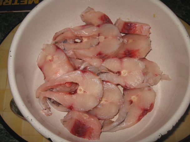 Ryba v chipsoch s mandľami - obrázok 1