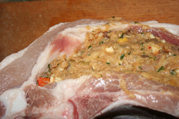 Plnený bôčik - obrázok 3