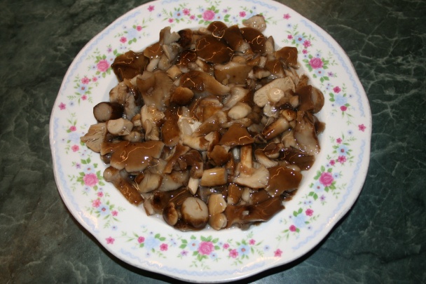 Zemiaková polievka na kyslo s pňovkami - obrázok 3