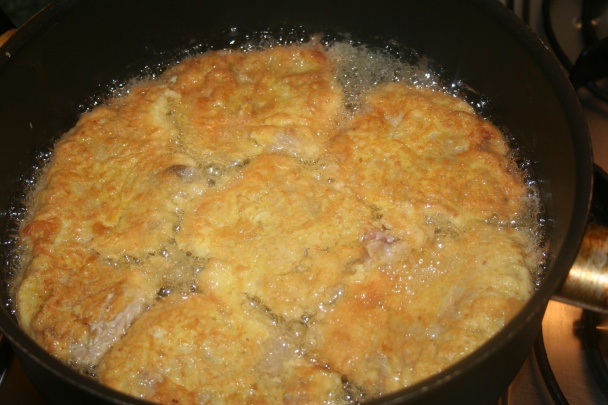 Obrátené rezne s hríbami - obrázok 1