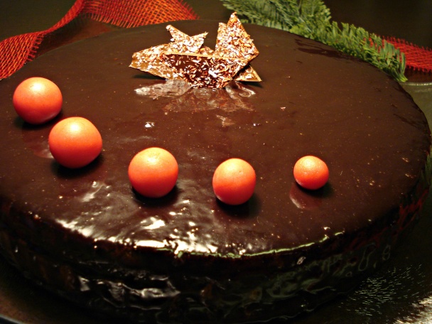 Sviatočná čokoládová torta (fotorecept) - obrázok 13