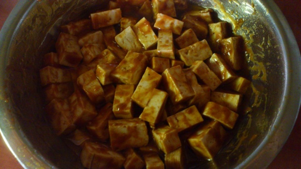 Tofu s karí - obrázok 2