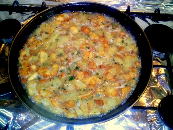 Cesnakové zemiaky s volským okom (fotorecept) - obrázok 4