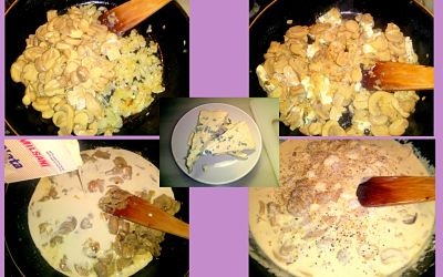 Brokolicové halušky s omáčkou Roquefort (fotorecept) - obrázok 4