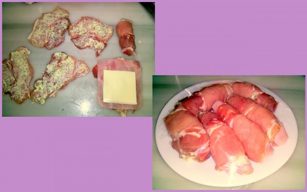 Zapečené rolky v zemiakoch (fotorecept) - obrázok 1