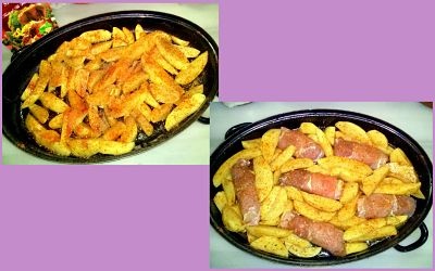 Zapečené rolky v zemiakoch (fotorecept) - obrázok 2