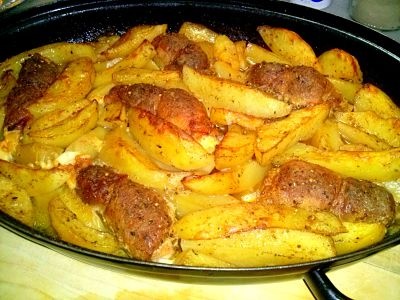 Zapečené rolky v zemiakoch (fotorecept) - obrázok 3