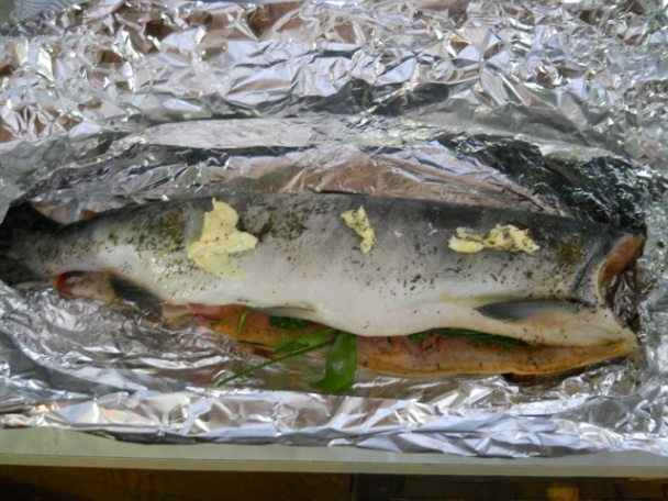 Losos á la bylinky (fotorecept) - obrázok 1