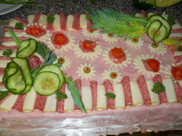 Slaná svadobná torta (fotorecept) - obrázok 8