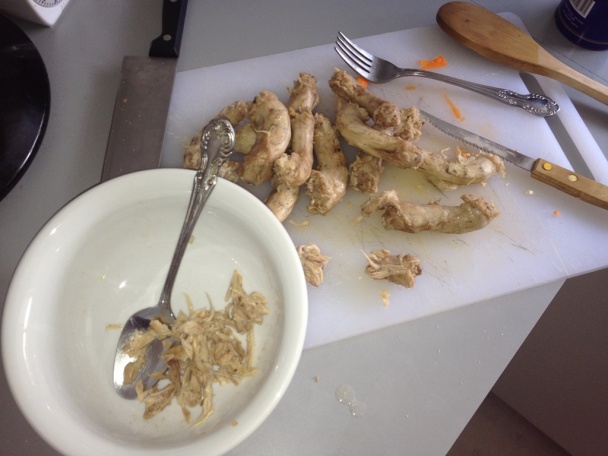 Skutočný vývar z kuracích krkov bez bujónu podľa babičky - obrázok 5