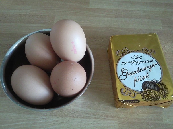 Bábovka z gaštanového pyré - obrázok 1