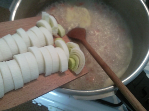 Polievka pórová so svítkom - obrázok 3